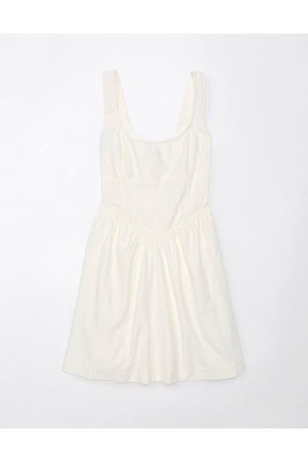 AE Corset Fit  Flare Mini Dress Women's Cream XL by AMERICAN EAGLE