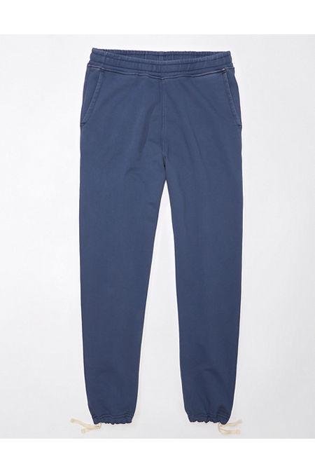 AE Cotton Sweatpant Men's Tidal Blue S Tall by AMERICAN EAGLE