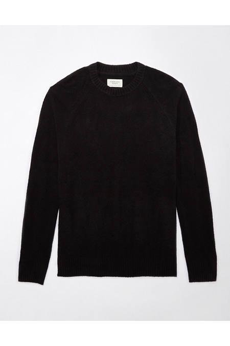 AE Crewneck Sweater Men's Black M by AMERICAN EAGLE