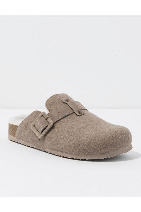 AE Felt Clog Women's Taupe 11 by AMERICAN EAGLE