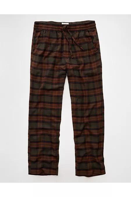 AE Flannel PJ Panten's Brown by AMERICAN EAGLE
