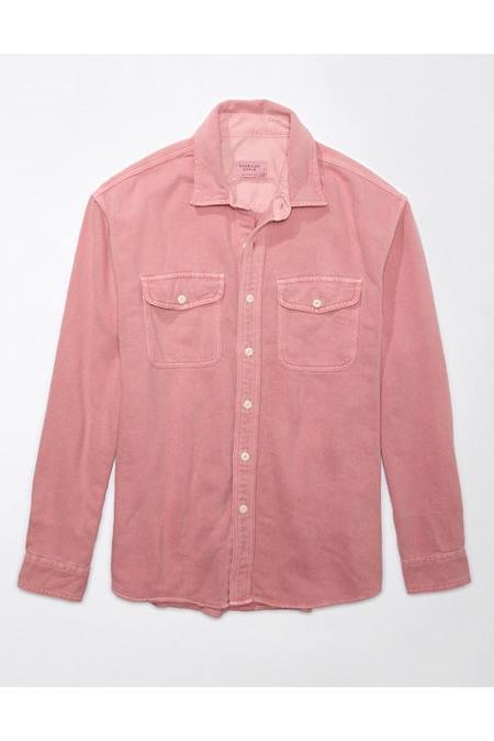 AE Flannel Shirt Men's Rouge S by AMERICAN EAGLE