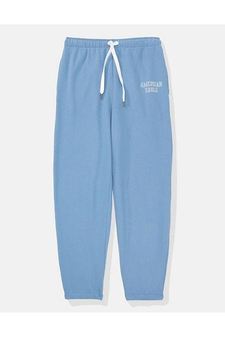 AE Fleece Graphic Baggy Jogger Women's Blue M by AMERICAN EAGLE