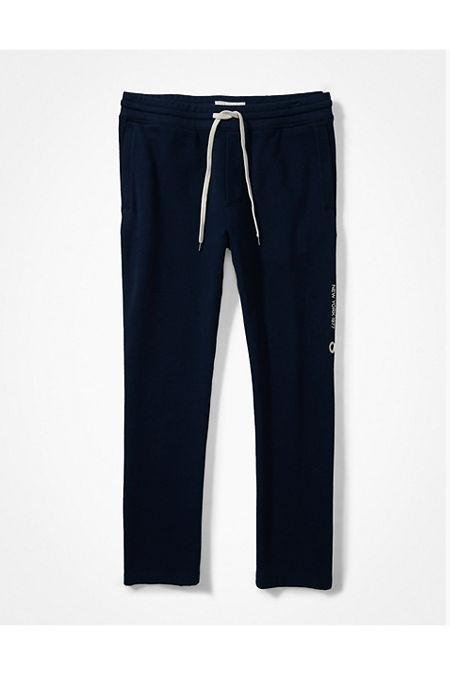 AE Fleece Sweatpant Men's Classic Navy S by AMERICAN EAGLE