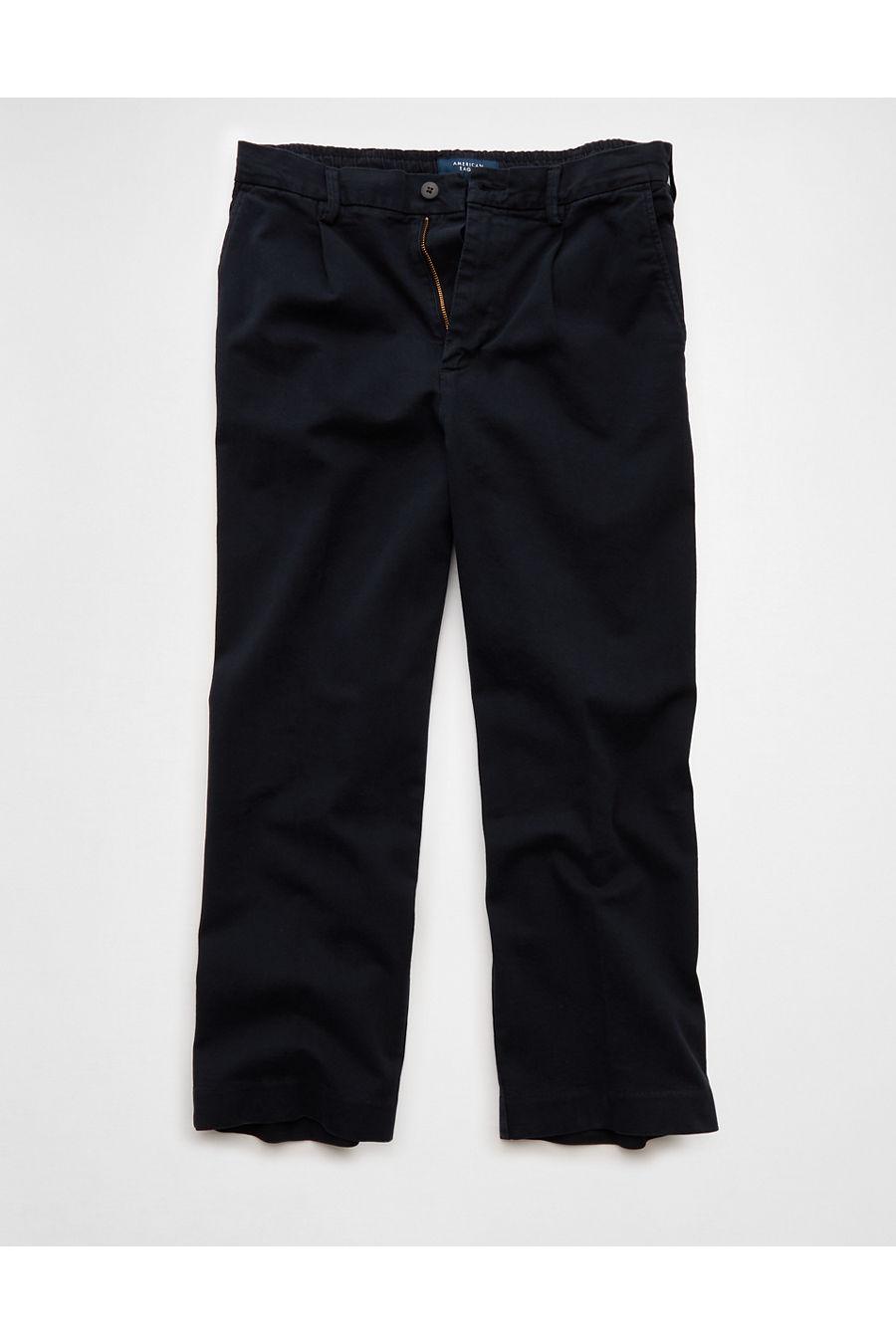 AE Flex Loose Cropped Trouser Pant Men's Fleet Navy by AMERICAN EAGLE
