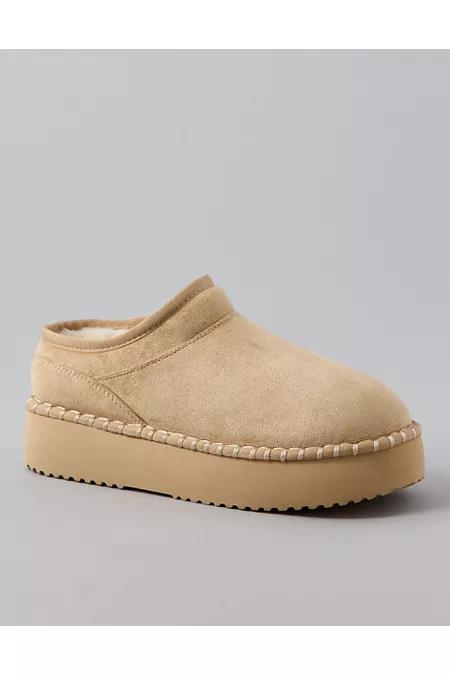 AE Hangout Scuff Slide Women's Sand by AMERICAN EAGLE