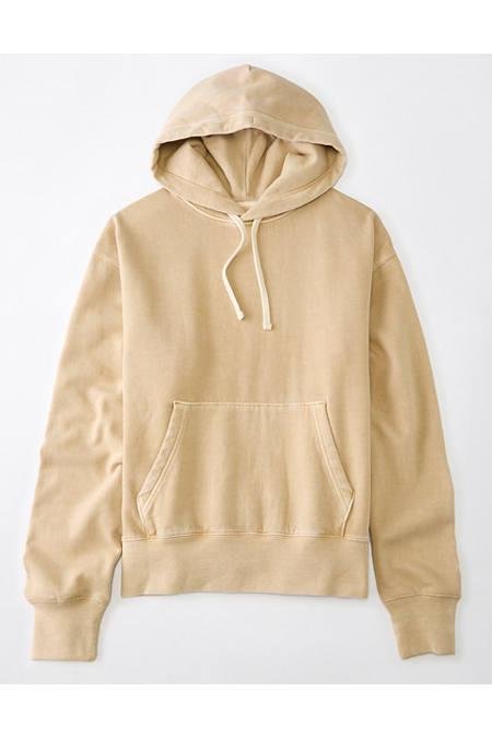 AE Heritage Pullover Hoodie Men's Island Sand M by AMERICAN EAGLE