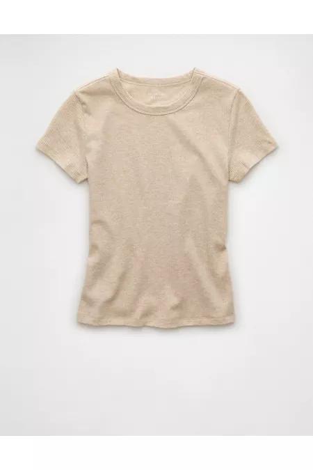 AE Hey Baby Tee Women's Sand by AMERICAN EAGLE