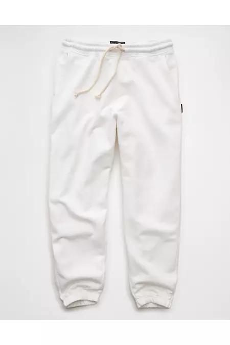 AE Laidback Luxe Heavyweight Sweatpant Men's White by AMERICAN EAGLE
