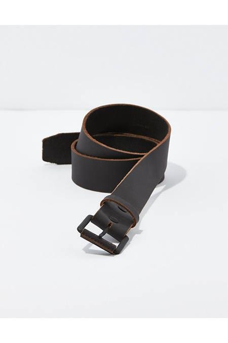 AE Leather Workwear Belt Men's Black 30 by AMERICAN EAGLE