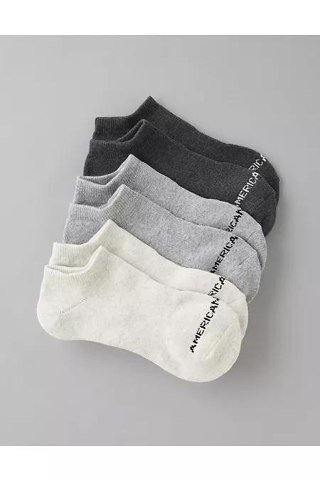 AE Low-Cut Socks 3-Pack Men's Multi by AMERICAN EAGLE AE Low-Cut Socks 3-Pack Men's Multi by AMERICAN EAGLE