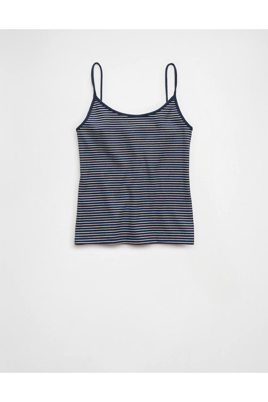AE Main Squeeze Cami Women's Retro Indigo Stripe by AMERICAN EAGLE