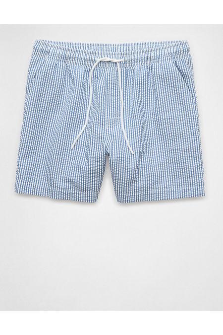AE Men's 5" Swim Trunk Men's Blue Mist by AMERICAN EAGLE AE Men's 5" Swim Trunk Men's Blue Mist by AMERICAN EAGLE
