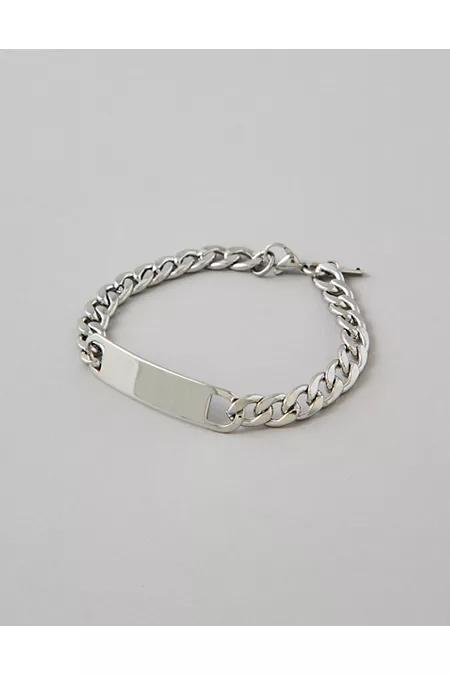 AE Metal ID Bracelet Men's Silver by AMERICAN EAGLE