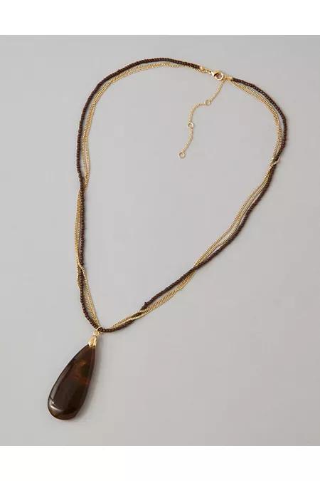 AE Pendant Necklace Women's Multi by AMERICAN EAGLE