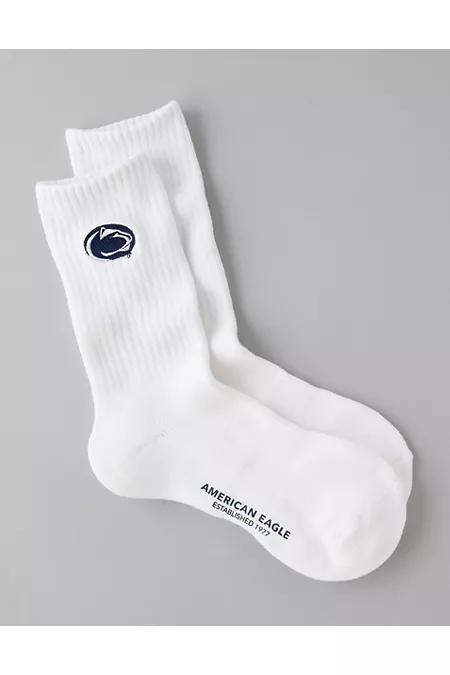 AE Penn State Nittany Lions Crew Socks Men's White by AMERICAN EAGLE AE Penn State Nittany Lions Crew Socks Men's White by AMERICAN EAGLE