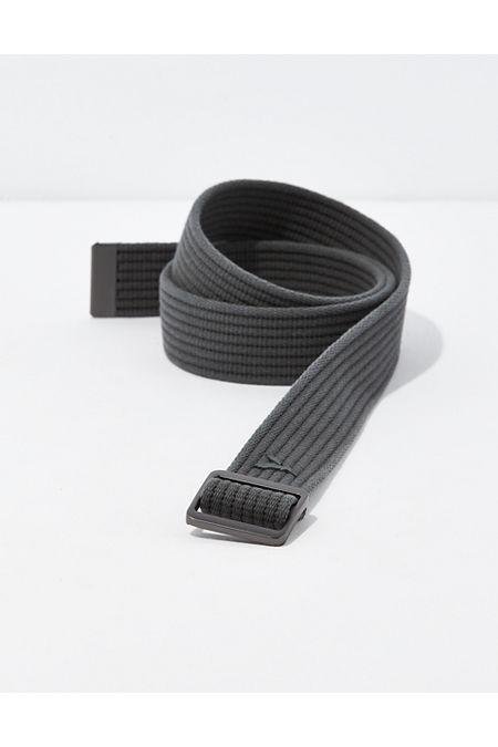 AE Ribbed Web Belt Men's Black XL by AMERICAN EAGLE