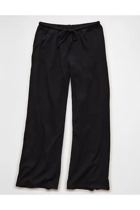 AE Saturday Straight Pant Women's True Black by AMERICAN EAGLE