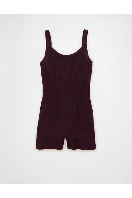 AE Seamless Fleece Romper Women's Jet Indigo by undefined AE Seamless Fleece Romper Women's Jet Indigo by undefined