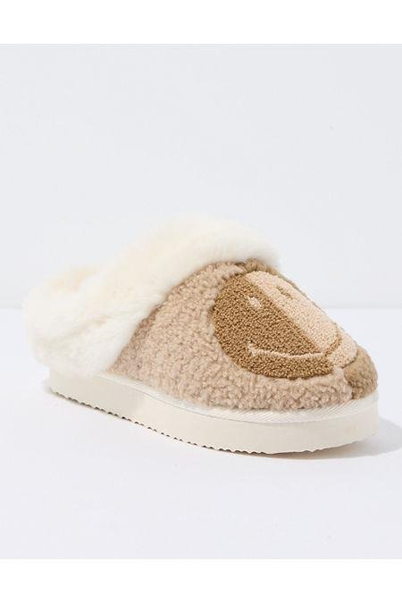 AE Smiley Slipper Women's Taupe 8 by AMERICAN EAGLE