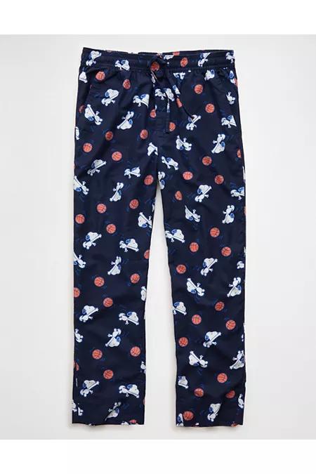 AE Snoopy Flannel PJ Panten's Navy by AMERICAN EAGLE