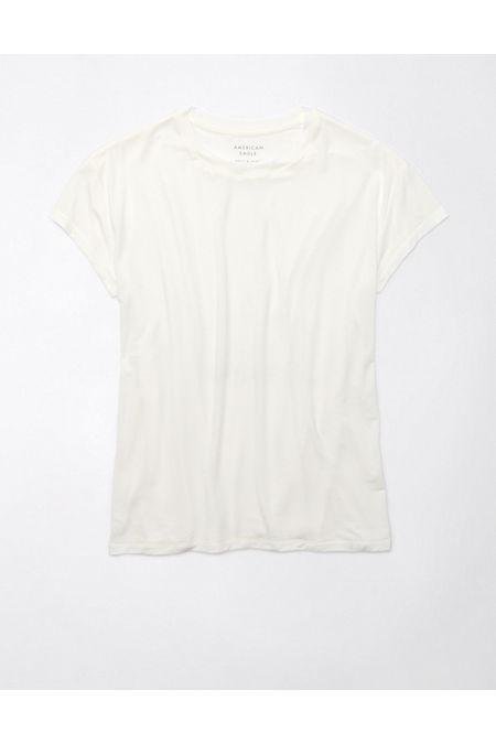 AE Soft  Sexy Short-Sleeve Crew Neck Tee Women's White XS by AMERICAN EAGLE