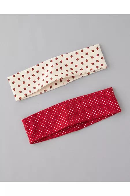 AE Strawberry Headband Women's Red by AMERICAN EAGLE