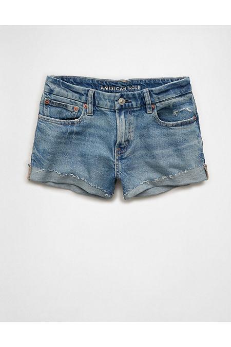 AE Stretch Curvy Low-Rise Perfect Shortie Women's Medium Vintage by AMERICAN EAGLE