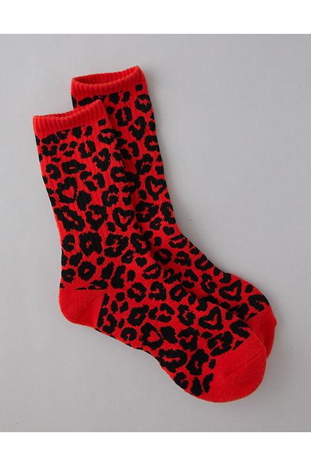 AE Valentine's Day Crew Socks Men's Red by AMERICAN EAGLE