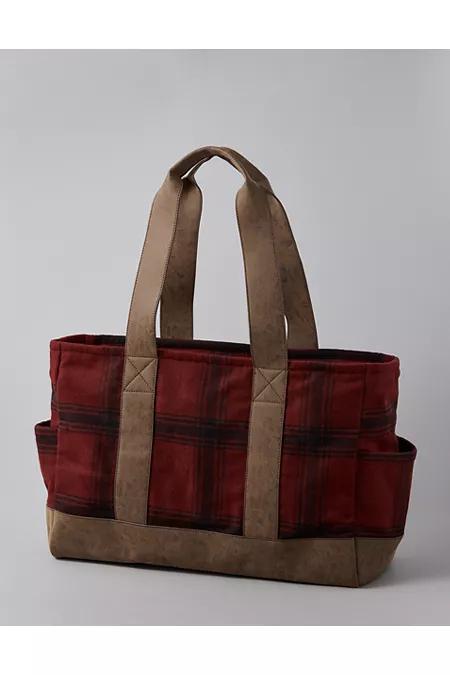 AE Weekender Tote Men's Warm Red by AMERICAN EAGLE