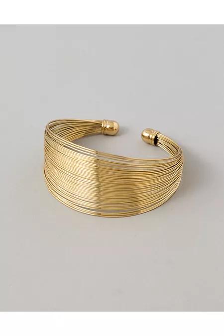 AE Wire Bangle Women's Gold by AMERICAN EAGLE