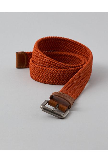 AE Woven Belt Men's Orange by AMERICAN EAGLE
