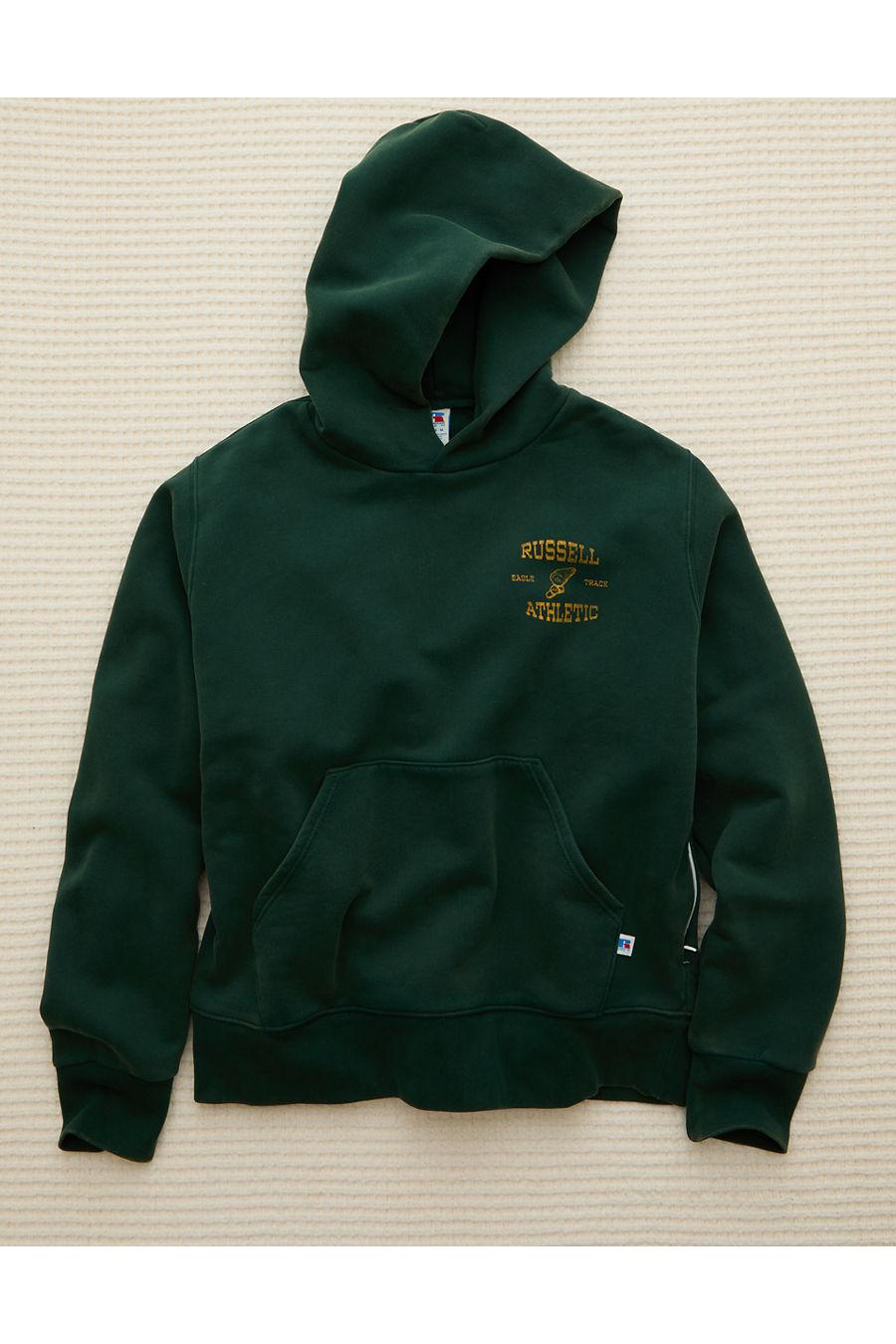AE x Russell Athletic Hoodie Men's Green by AMERICAN EAGLE