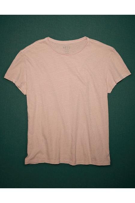 AE77 Premium Classic Crewneck T-Shirt NULL Pink L by AMERICAN EAGLE