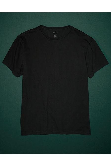 AE77 Premium Classic Tee NULL Black S by AMERICAN EAGLE
