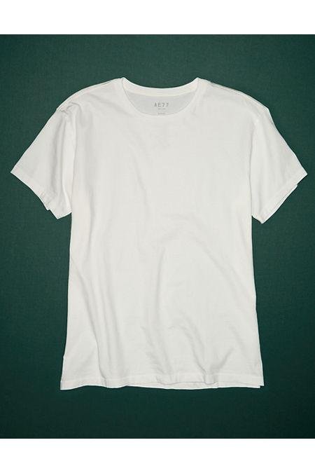 AE77 Premium Classic Tee NULL White M by AMERICAN EAGLE