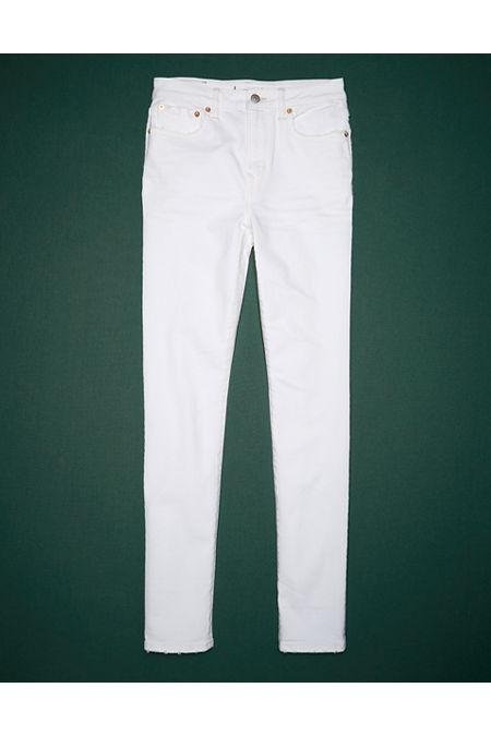 AE77 Premium Skinny Jean NULL White 12 Regular by AMERICAN EAGLE