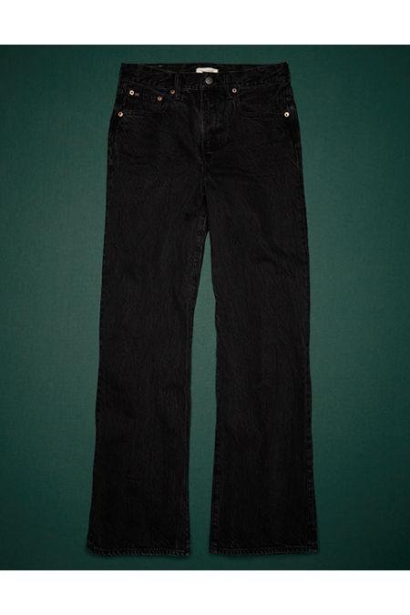 AE77 Premium Stovepipe Jean NULL Black Wash 2 Short by AMERICAN EAGLE