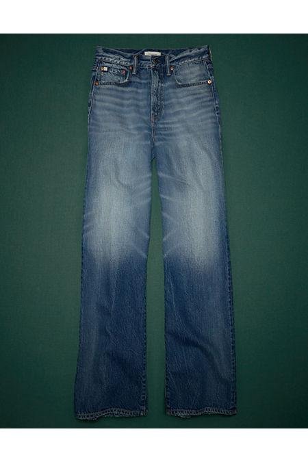 AE77 Premium Stovepipe Jean NULL Medium Tinted 8 Short by AMERICAN EAGLE