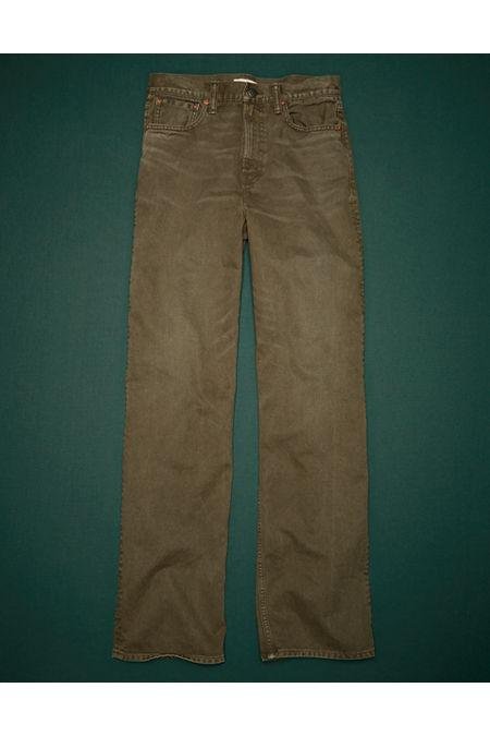 AE77 Premium Stovepipe Jean NULL Olive 12 Regular by AMERICAN EAGLE