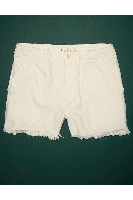 AE77 Premium Utility Short NULL White 4 by AMERICAN EAGLE