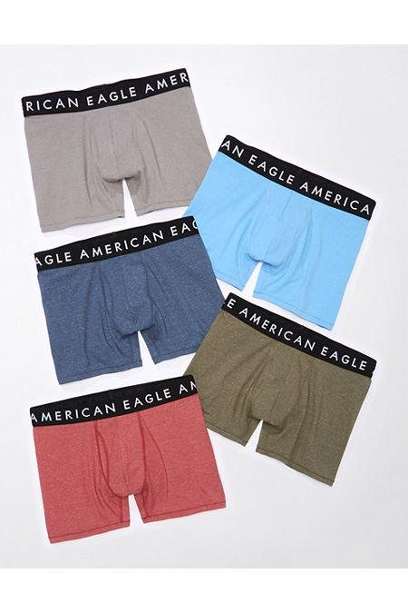 AEO 4.5 Classic Boxer Brief 5-Pack Men's Multi XS by AMERICAN EAGLE