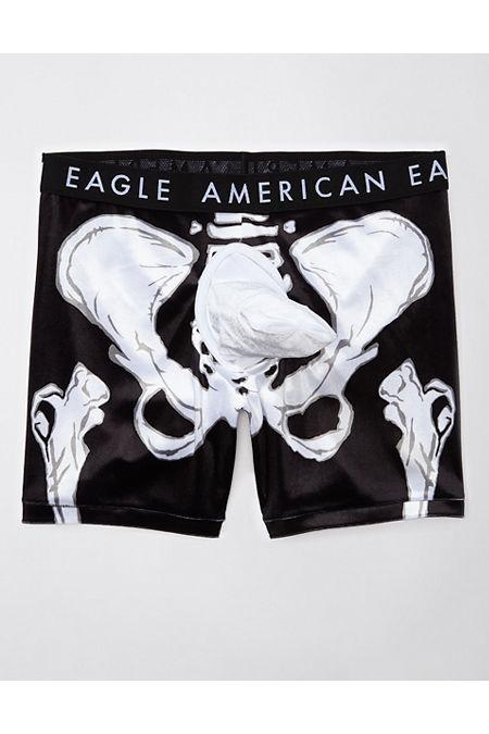 AEO 6 Skeleton Costume Boxer Brief Men's Black by AMERICAN EAGLE AEO 6 Skeleton Costume Boxer Brief Men's Black by AMERICAN EAGLE