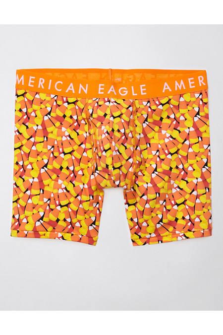 AEO Candy Corn 6 Classic Boxer Brief Men's Orange M by AMERICAN EAGLE