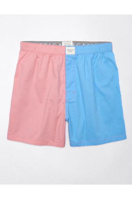 AEO Colorblock Stretch Boxer Short Men's Pink S by AMERICAN EAGLE