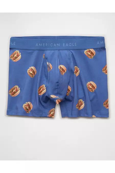 AEO Men's 4.5" Classic Boxer Brief Men's Cobalt by AMERICAN EAGLE
