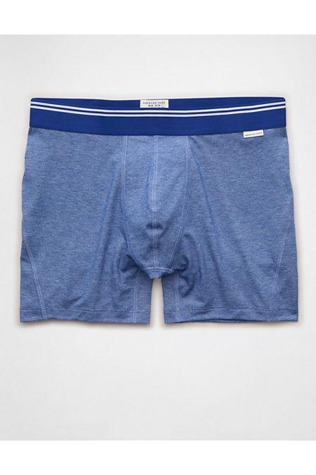 AEO Men's 4.5" Ultra Soft Boxer Brief Men's Steel Blue by AMERICAN EAGLE