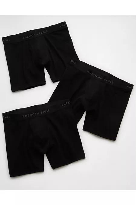 AEO Mens 6 Classic Boxer Brief 3-Pack Men's Multi by AMERICAN EAGLE