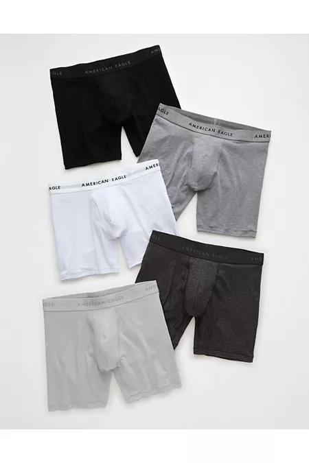 AEO Mens 6 Classic Boxer Brief 5-Pack Men's Multi by AMERICAN EAGLE