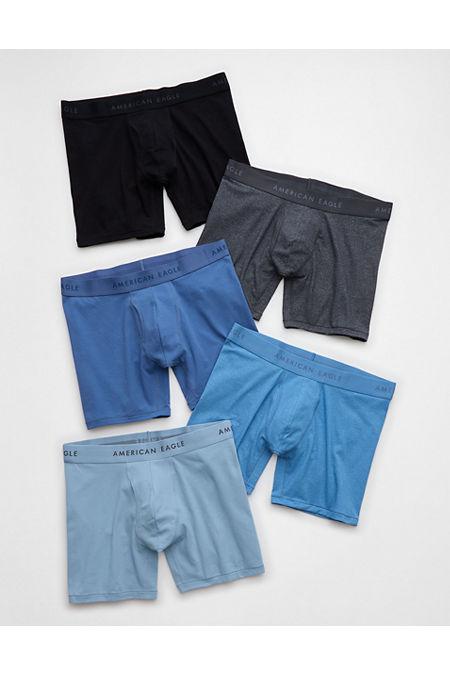 AEO Mens 6 Classic Boxer Brief 5-Pack Men's Multi by AMERICAN EAGLE